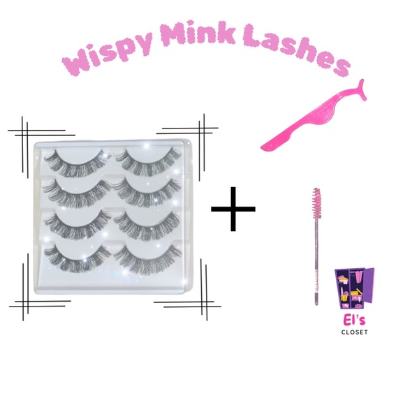 Wispy Mink Lashes - Picture 1 of 2